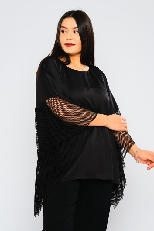 Airport Three Quarter Sleeve Casual Blouse
