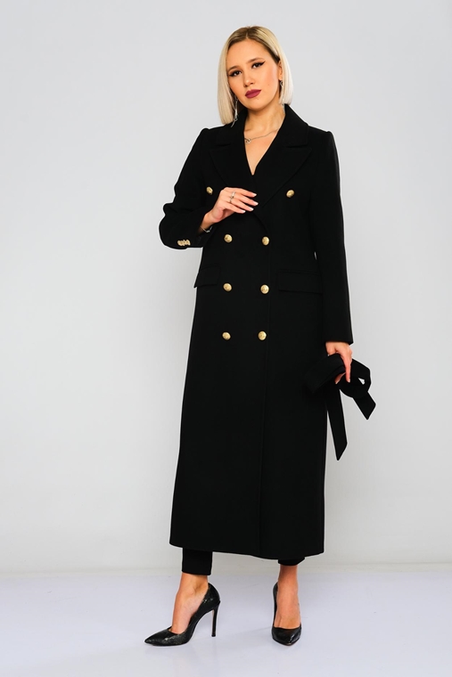 Caren Luis Long Street Wear Woman Coats