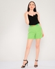 Joymiss Casual Shorts Yeşil-Neon