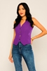 Explosion Casual Blouses Purple