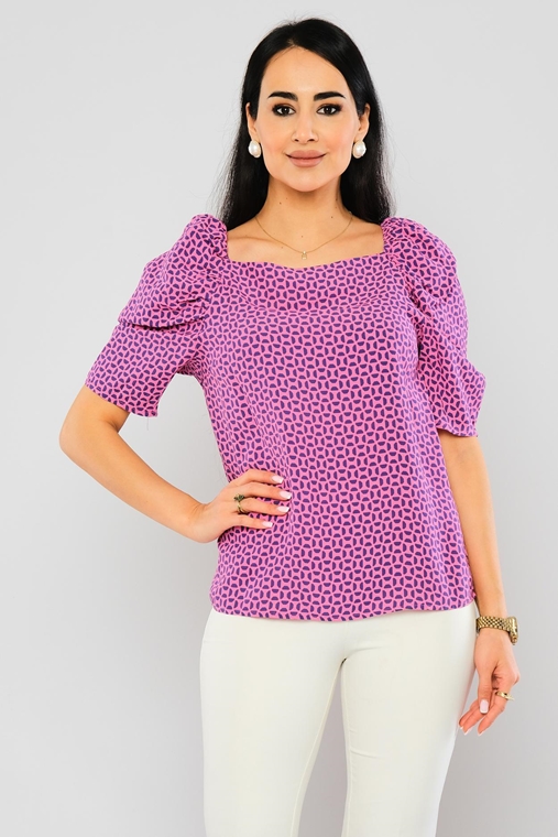 Mees Casual Blouses Fuchsia