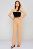 Fimore High Waist Casual Trousers Mink