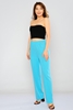 Fimore High Waist Casual Trousers أزرق فاتح