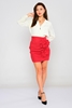 Airport Casual Skirts Red