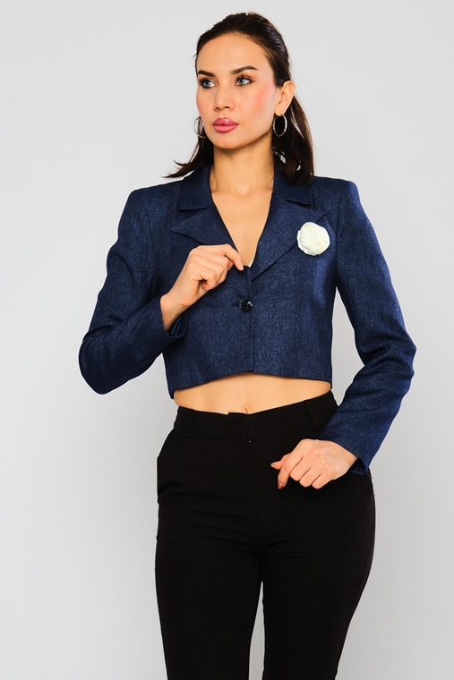 Excuse Casual Jackets Beige Navy