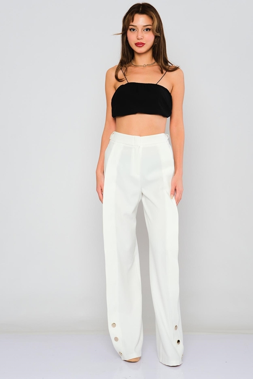 Excuse High Waist Casual Trousers