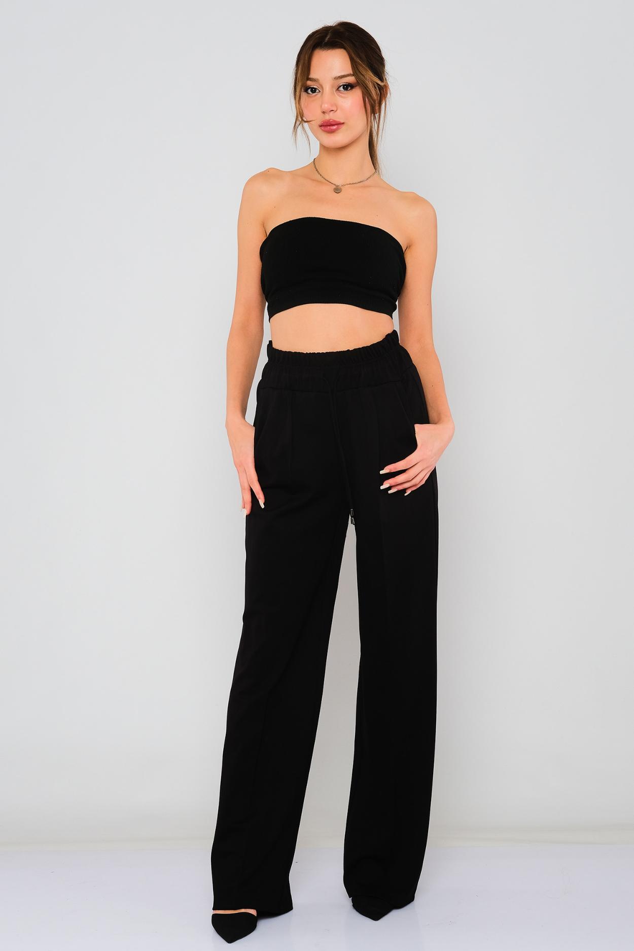 Fimore High Waist Casual Trousers: Online Shopping
