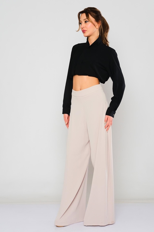 Excuse High Waist Casual Trousers