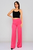 Excuse High Waist Casual Trousers фуксия