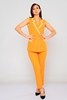 Fimore Casual Suits البرتقالي