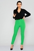Joymiss High Waist Casual Trousers Green
