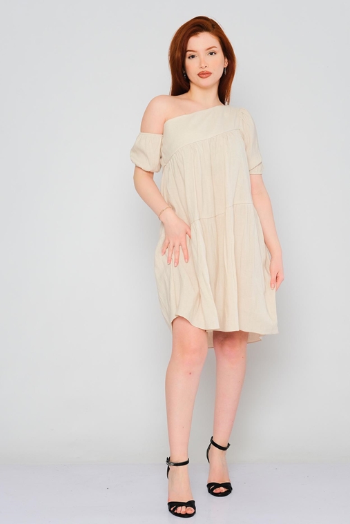 Show Up Casual Dresses Beige