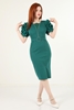 Panas Line Night Wear Dresses Emerald