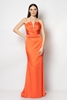 Rengin Night Wear Evening Dresses Orange