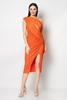 Rengin Night Wear Evening Dresses Orange