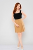 Mees Casual Skirts Camel
