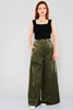 Mees High Waist Casual Trousers Хаки