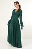 Dans Night Wear Evening Dresses أخضر