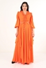 Qne Tu Night Wear Dresses оранжевый