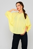 Lila Rose Three Quarter Sleeve Casual Blouses Yellow