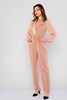Green Country Night Wear Jumpsuits Caramel
