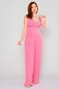 Green Country Casual Jumpsuits Pembe