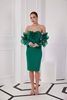 Odrella Night Wear Evening Dresses أخضر