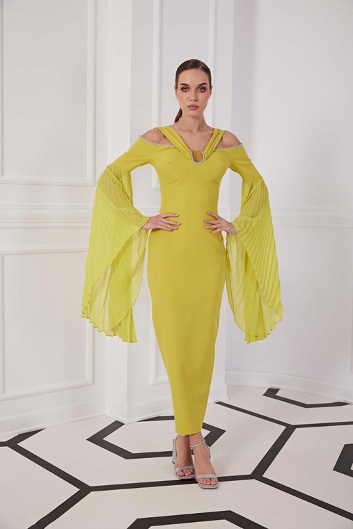 Elit Bella ночная одежда Вечерние платья желтый сиреневый карамель черный - карамель