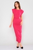 Lila Rose Maxi Sleevless Casual Dresses Fuchsia