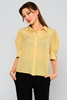 Mees Casual Blouses Yellow