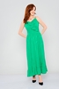 Selen Maxi Casual Dresses أخضر