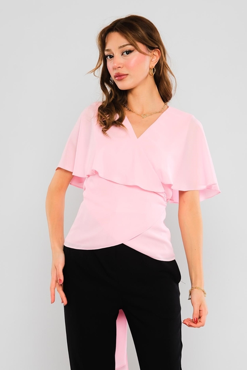 Explosion Short Sleeve Casual Blouses