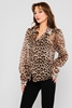 Lila Rose Long Sleeve Casual Shirts Leopard