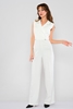 Rissing Star Casual Jumpsuits أبيض
