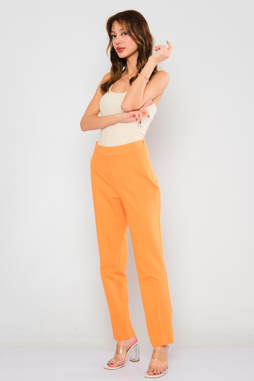 Mees повседневная одежда Оптом женские брюки Бежевый оранжевый