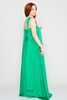 Joymiss Maxi Sleevless Casual Dresses Yeşil