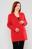 Mangosteen Casual Jackets Red