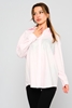 Lila Rose Long Sleeve Normal Neck Casual Shirts Pembe