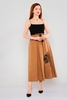 Mees Casual Skirts Camel