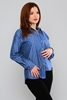 Mees Casual Blouses أزرق غامق