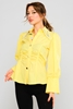 Lila Rose Long Sleeve Casual Shirts الأصفر