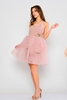 Lila Rose Mini Sleevless Casual Dresses مسحوق
