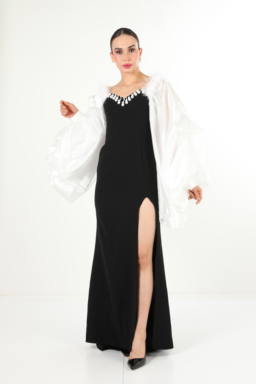 Sesto Senso Night Wear Evening Dresses Black-White Black-Pink