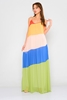 Joymiss Maxi Sleevless Casual Dresses Çok Renkli