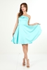 Seres Night Wear Evening Dresses Turquoise