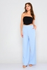 Ijo High Waist Casual Trousers أزرق فاتح