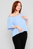 Ijo Casual Blouses أزرق فاتح