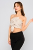 Excuse Casual Bustier Beige