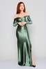 Alinçe Night Wear Evening Dresses зеленый