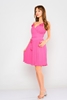 Green Country Maxi Sleevless Night Wear Dresses Pink
